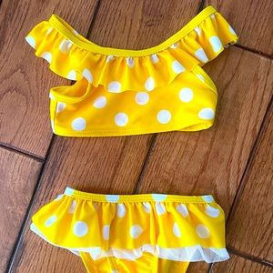 Itsy bitsy teeny weeny yellow polka dot bikini